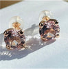 K18PG モルガナイトXピアス-スタッドタイプ-(5mm-7mm)-J - モルガナイト＆ザ・セレクト ～ MORGANITE N THE SELECTS